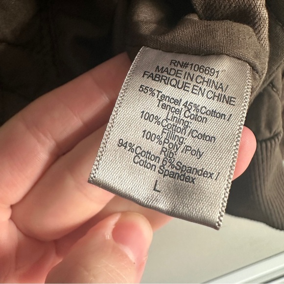 Young Fabulous & Broke Reversible Quilter/Canvas Jacket Large - Picture 7 of 15